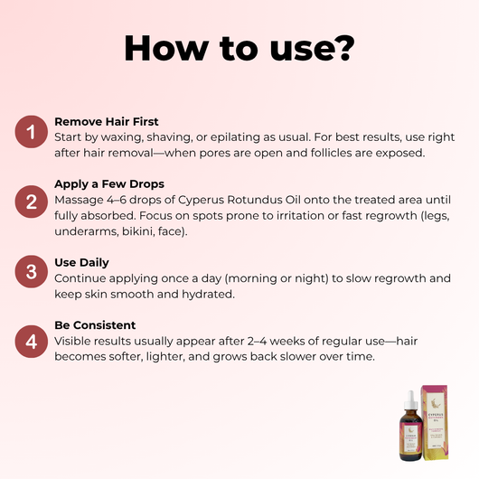 Rotundus Hair removal oil